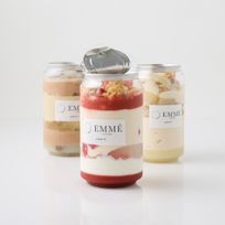 表参道の人気スイーツ店 EMME監修のケーキ缶  大サイズ330ml 3缶入 （薔薇とイチゴ缶、モンブラン缶、オペラ缶、全3種から選べる3種）  