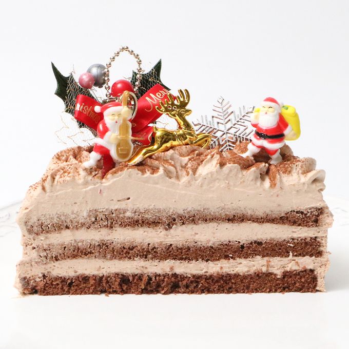 【都内の人気店・パティスリーラヴィアンレーヴ】クリスマスチョコレートケーキ 5号 クリスマス2023 2