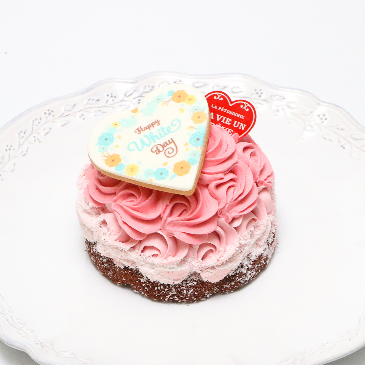 パティスリーラヴィアンレーヴ】ホワイトデー ローズブーケケーキ 4号