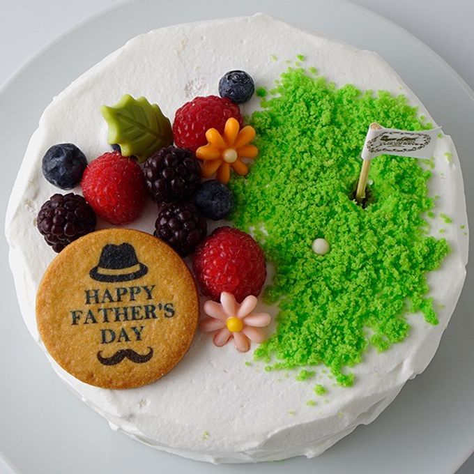 【都内の人気店・パティスリーラヴィアンレーヴ】ゴルフ好きパパのショートケーキ 4号