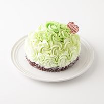【都内の人気店・パティスリーラヴィアンレーヴ】グリーンブーケケーキ 5号