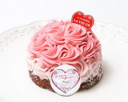 【パティスリーラヴィアンレーヴ】母の日ローズブーケケーキ 4号  母の日2026