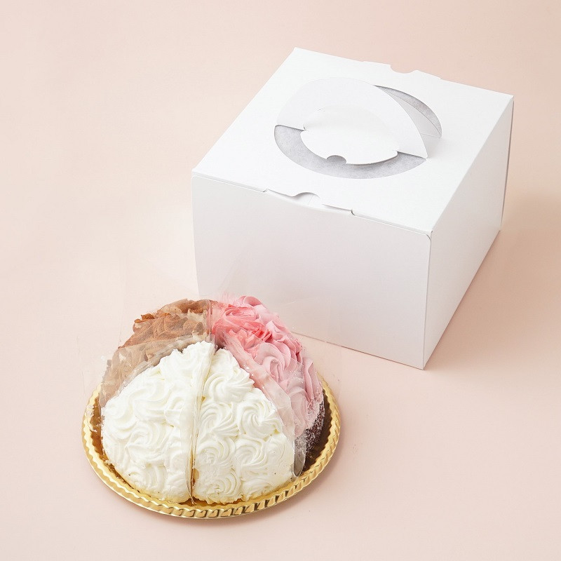 【都内の人気店・パティスリーラヴィアンレーヴ】ブーケケーキ3種セット ５号サイズ６カット 2