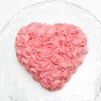 【都内の人気店・パティスリーラヴィアンレーヴ】ハートローズブーケケーキ４号 母の日2026 4