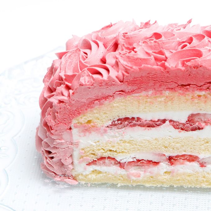 【都内の人気店・パティスリーラヴィアンレーヴ】ハートのレッドローズブーケケーキ4号 母の日2026 5