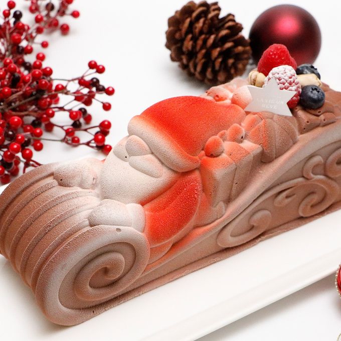 【パティスリーラヴィアンレーヴ】サンタがソリに乗ってプレゼントを運ぶよ♪スレドショコラ 2