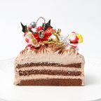 【都内の人気店・パティスリーラヴィアンレーヴ】クリスマスチョコレートケーキ 4号 クリスマス2023 2