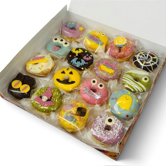 【SIUNAUS SWEETS】ハロウィンドーナツ16個入BOX ハロウィン2026 2