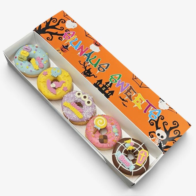 【SIUNAUS SWEETS】ハロウィンドーナツ5個入BOX ハロウィン2026 2