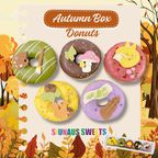 【SIUNAUS SWEETS】オータムドーナツ５個入BOX 1