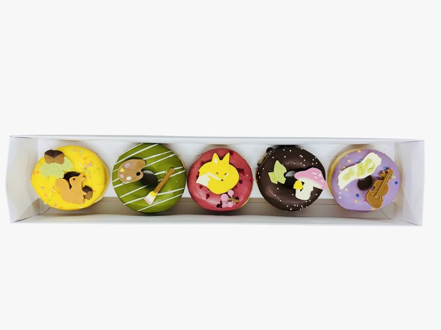 【SIUNAUS SWEETS】オータムドーナツ５個入BOX 2