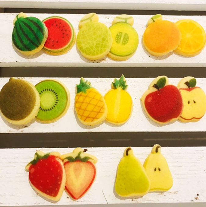 【SIUNAUS SWEETS】果物プリントクッキーセット 1