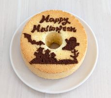 ハロウィンイラストシフォンケーキ 10cmホール