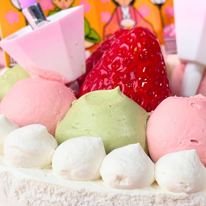 いちごのひなケーキ 2026ひな祭り 4