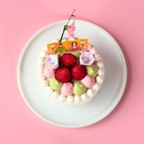 いちごのひなケーキ 