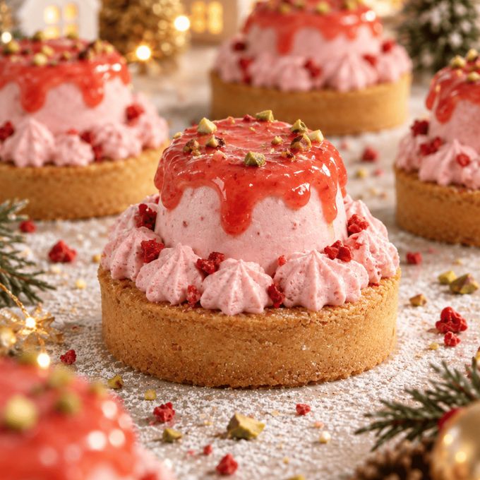 ミニいちごムースタルト《クリスマス2026》 2