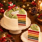 レインボーツリーケーキ《クリスマス2026》 2