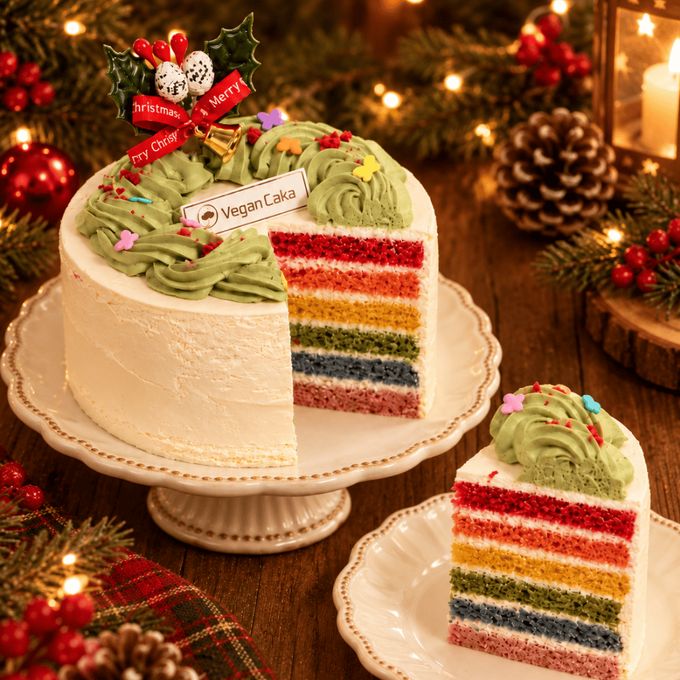 レインボーツリーケーキ《クリスマス2026》 2