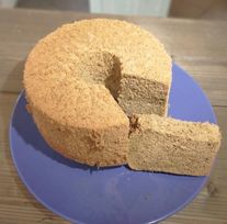 ほうじ茶のシフォンケーキ 