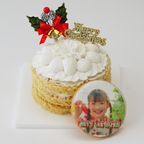 【店頭受取】豆乳クリームのクリスマスデコレーション 4号  3