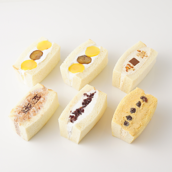 【5種類の味の選べる！】ボリュームたっぷり♪ ケーキサンド 2個 2