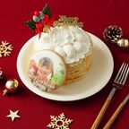 【店頭受取】豆乳クリームのクリスマスデコレーション 4号  1