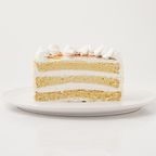 【白砂糖不使用】豆乳クリームファーストバースデー写真ケーキ 4号 5