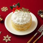 【店頭受取】豆乳クリームのクリスマスデコレーション 4号  2