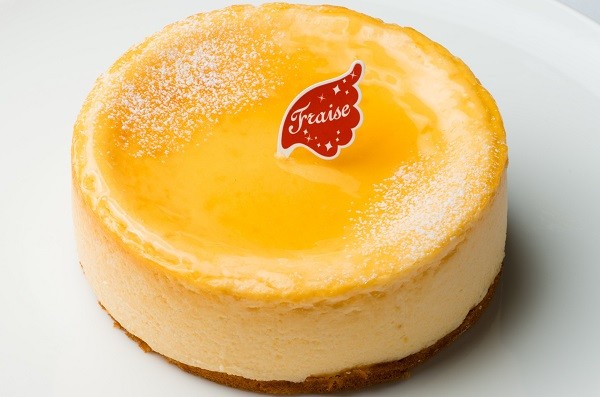 とろけるチーズケーキ 4号 12㎝（Fraise） | Cake.jp