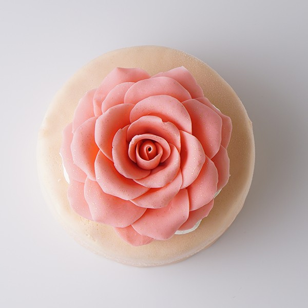 ～バラのチョコレート細工が美しいこだわりの逸品～フルールドネージュ ４号  7