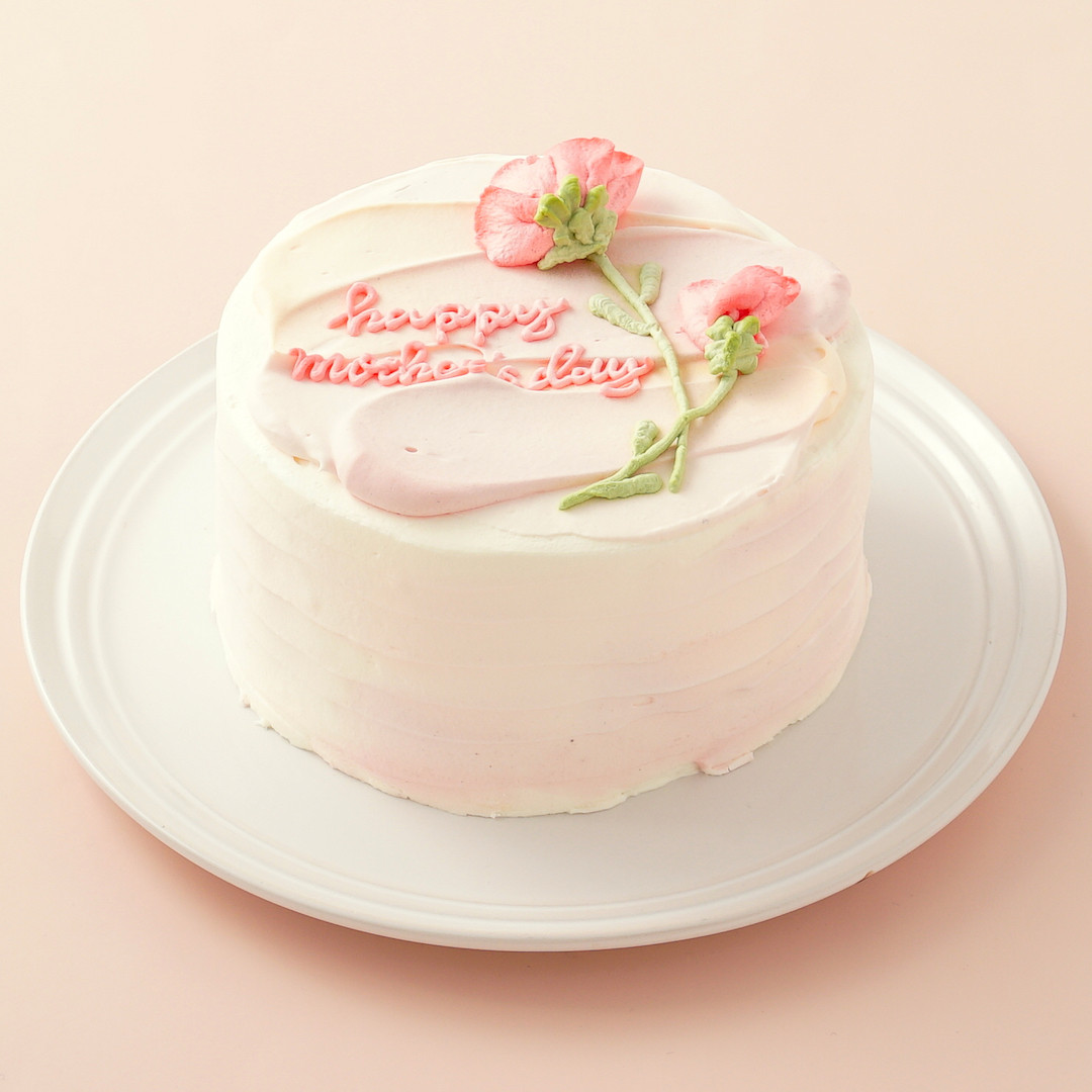 母の日 カーネーションケーキ 4号《Cake.jp限定》（ヴィラ・デ・マリアージュ（プリオオンライン）） Cake.jp