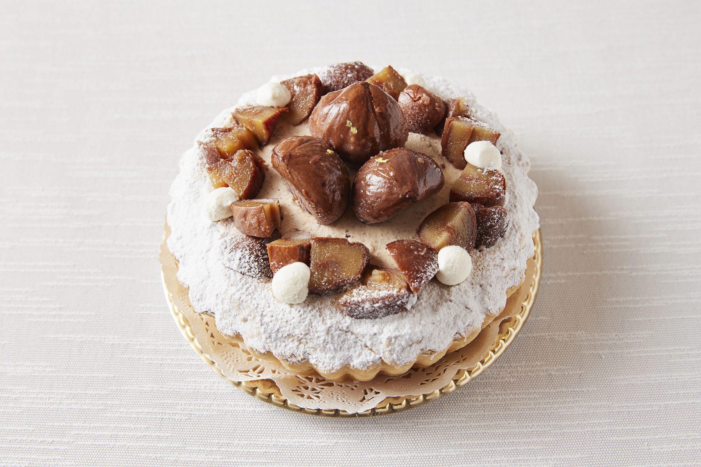 和栗の贅沢Mont Blanc しぼりたて和栗モンブラン🌰 イートイン限定メニューとなります