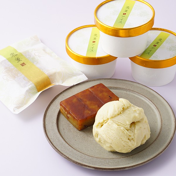 和栗や Mont Blanc STYLE】栗薫＆栗薫アイス Aセット（冷凍）（和栗や Mont Blanc STYLE） | Cake.jp