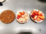 卵、不使用の生クリームデコレーション 4号12cm 4