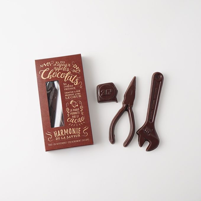 工具 チョコレート 3個入り  1