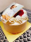 国産夏イチゴで作る 生クリームデコレーション 印刷ケーキ 4号 12cm 2