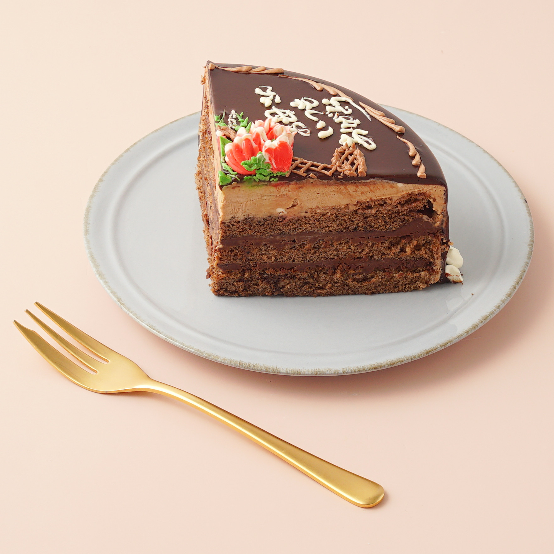 カーネーションのチョコレートクリームデコレーション 《Cake.jp限定》 6