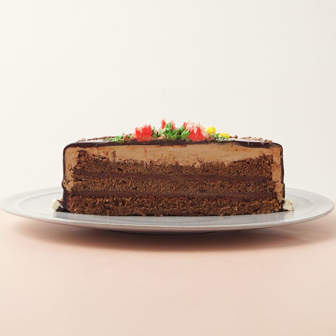 カーネーションのチョコレートクリームデコレーション 《Cake.jp限定》 母の日2024 5