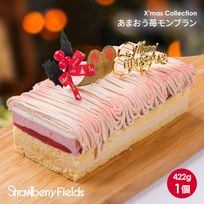 福岡県産 あまおう苺モンブランクリスマスケーキ【クリスマス】〔あまおう苺モンブランケーキ〕 