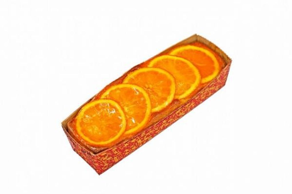 旬のオレンジを使用したパウンドケーキ 3