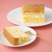 台湾カステラケーキ プレーン＆クリーム