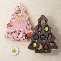 【GODIVA】ゴディバ 星降る森のクリスマス ツリー セレクション（10粒入） 母の日のギフト・プレゼント2025