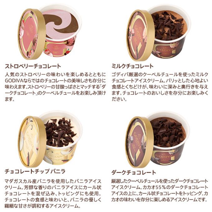【GODIVA】【送料込】アイス コレクション(10個入) 3