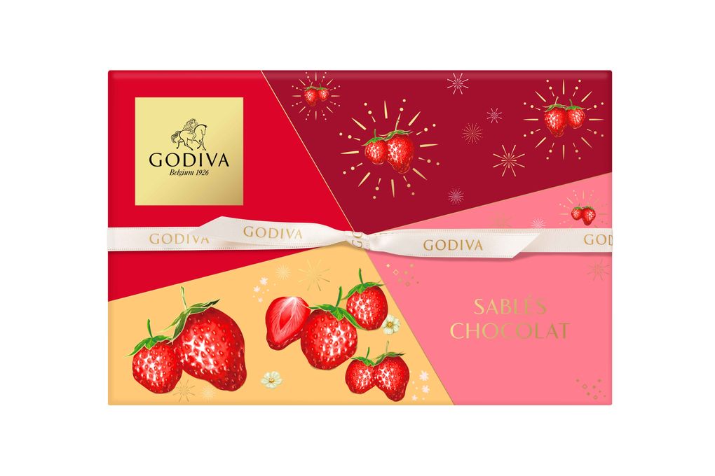 【GODIVA】サブレショコラ ストロベリーアソートメント（14個入） 3