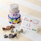 【GODIVA】サンキュー＆ハピネス ケーキ形缶 G キューブ アソートメント 6粒入 母の日のギフト・プレゼント2025 1