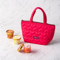 【GODIVA】カップアイス 120ml（3個）+ オリジナル保冷バッグセット