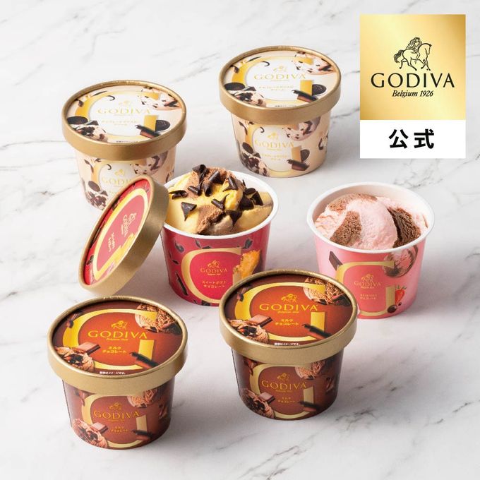 【GODIVA】【オンラインショップ限定・送料込】アイス シーズナルコレクション(6個入)