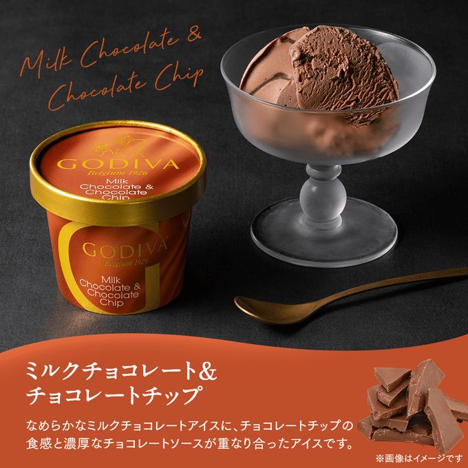 【GODIVA】【オンラインショップ限定・送料込】アイス コレクション 120ml（8個入）＋ スプーン1本付き  8