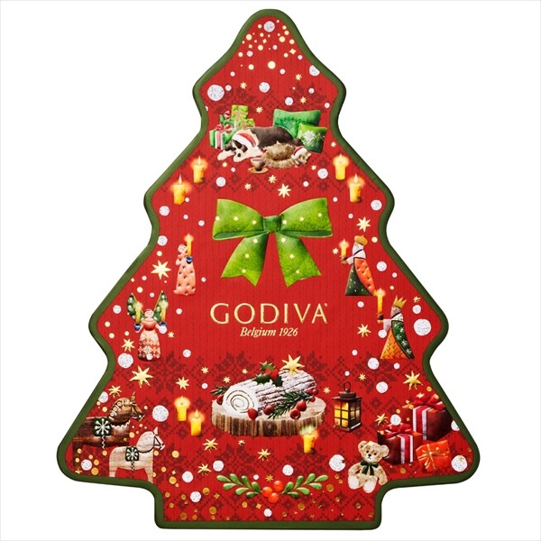 GODIVA】ブッシュ ド ノエル ツリー セレクション（10粒入