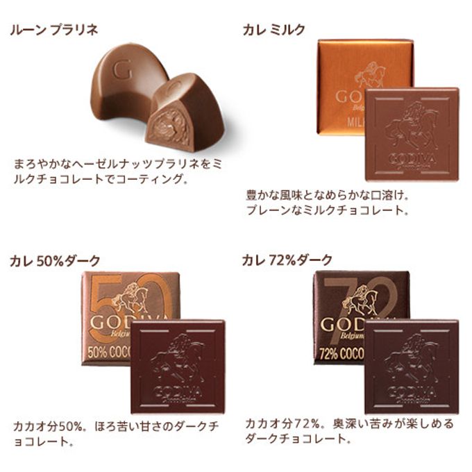 【GODIVA】クラシック ゴールド コレクション（12粒入） 5